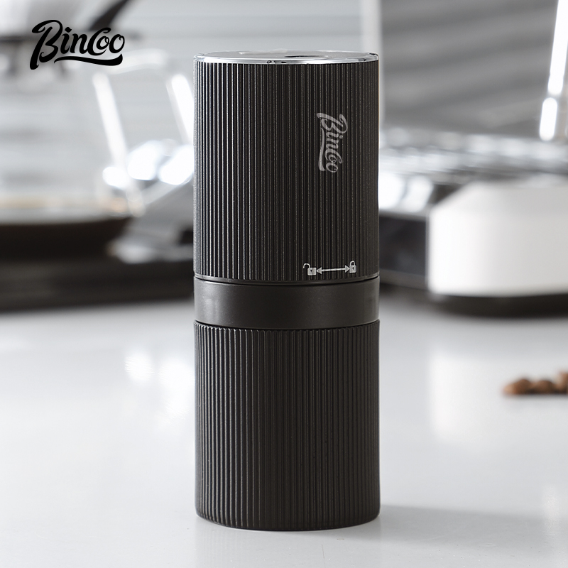Coffee Tea Making Machine - Bincoo-molinillo de café eléctrico portátil, Mini