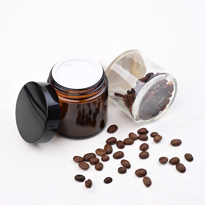 Coffee Tea And Bean - Tarro de vidrio portátil para almacenamiento