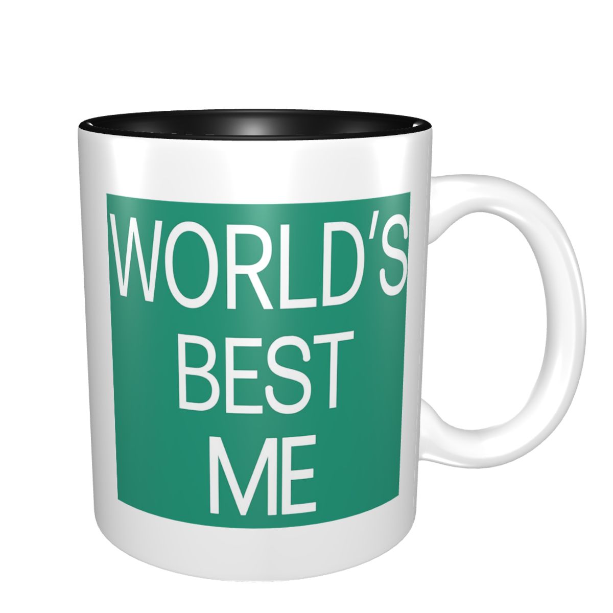 Coffee Tea You And Me - Taza 'World's Best Me', Divertida Taza