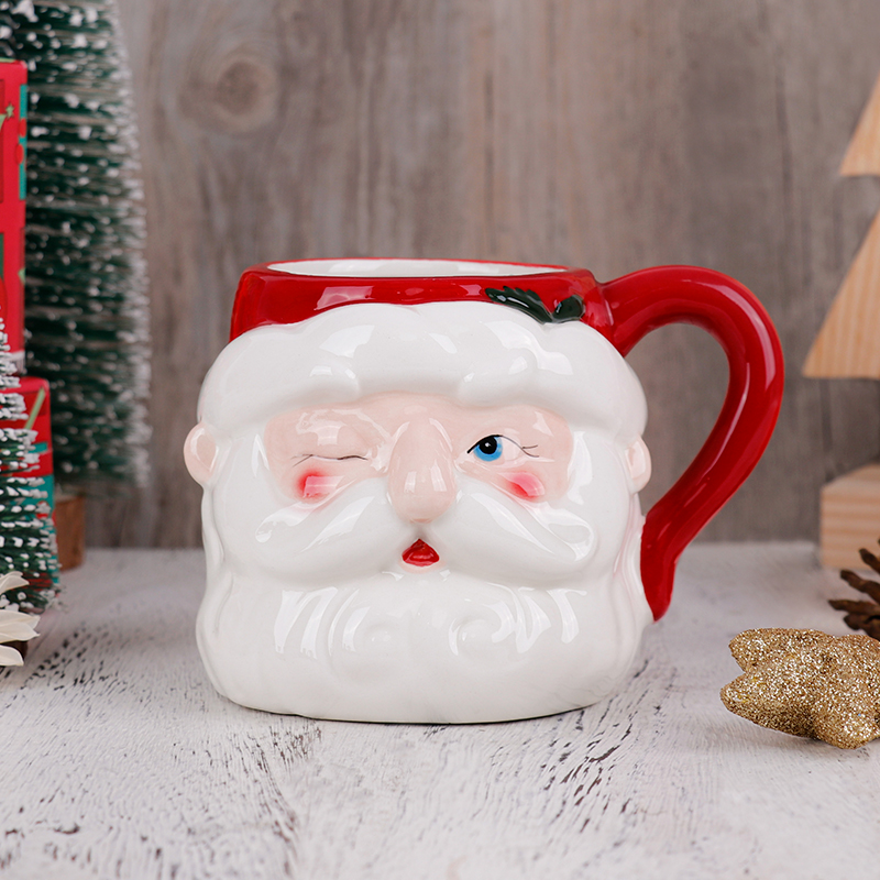 Coffee Tea Festival - Taza de cerámica navideña de Papá