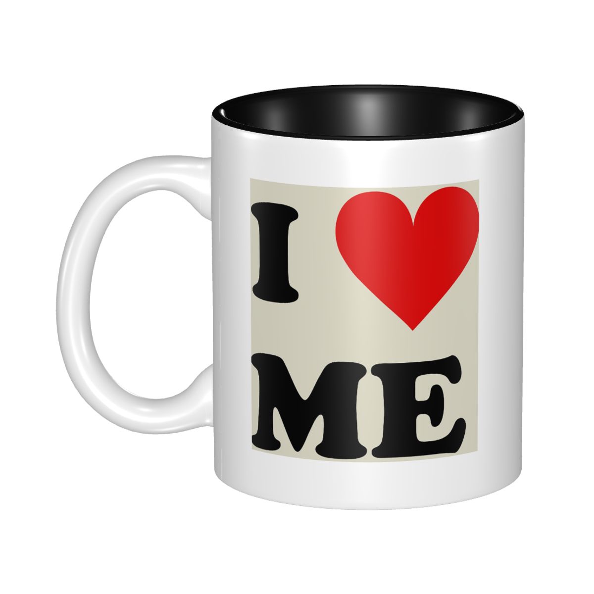 Coffee Tea You And Me - Taza de Cerámica Divertida con Diseño