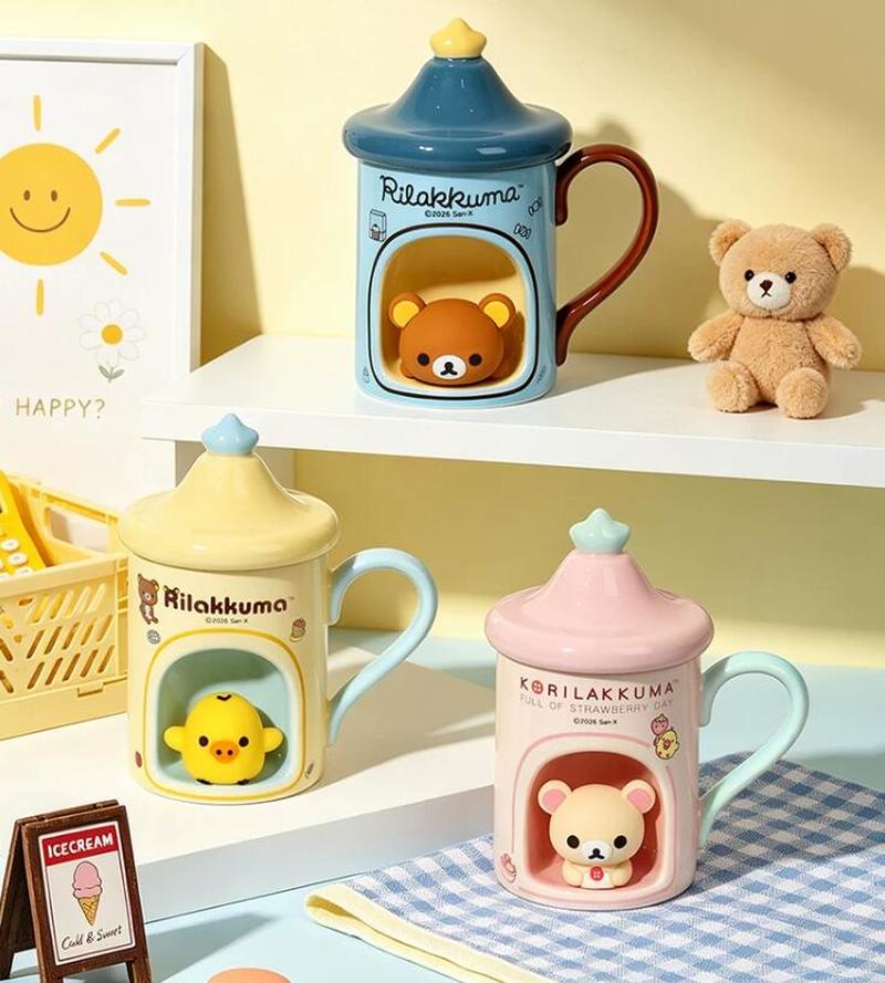 Coffee Y Tea - Taza con Tapa en Stock, Linda