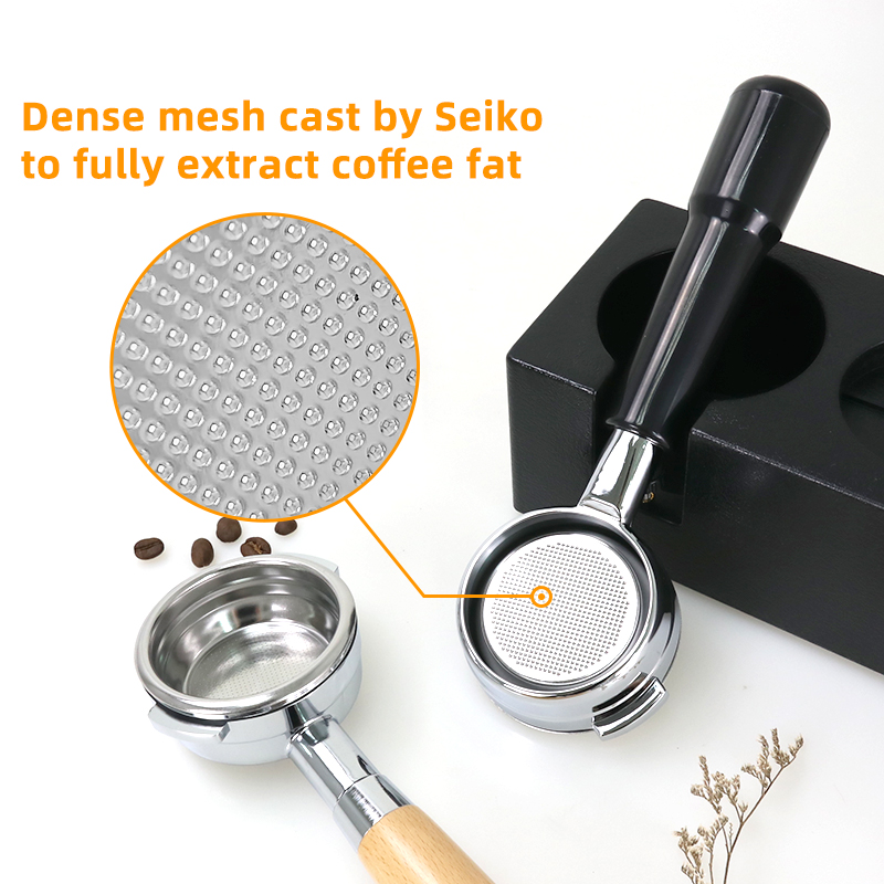 Portafiltro sin fondo de 58 mm - Coffee Tea Making Machine reseña y precio