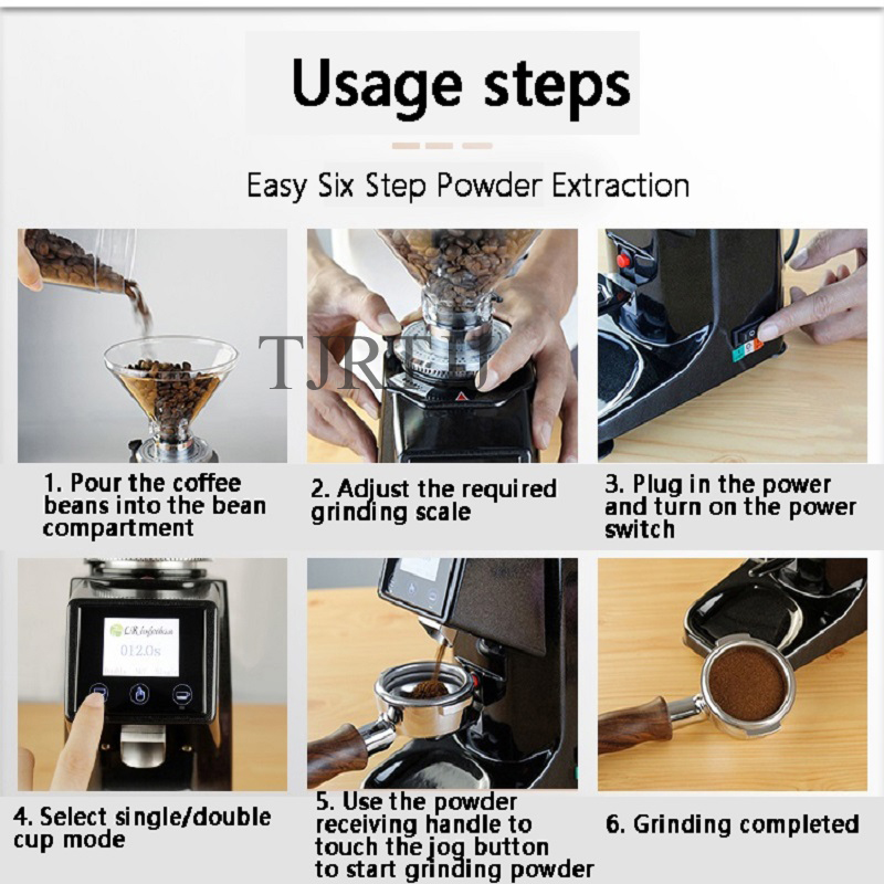 Molino de Café Eléctrico Indus - Coffee Bean & Tea Menu reseña y precio