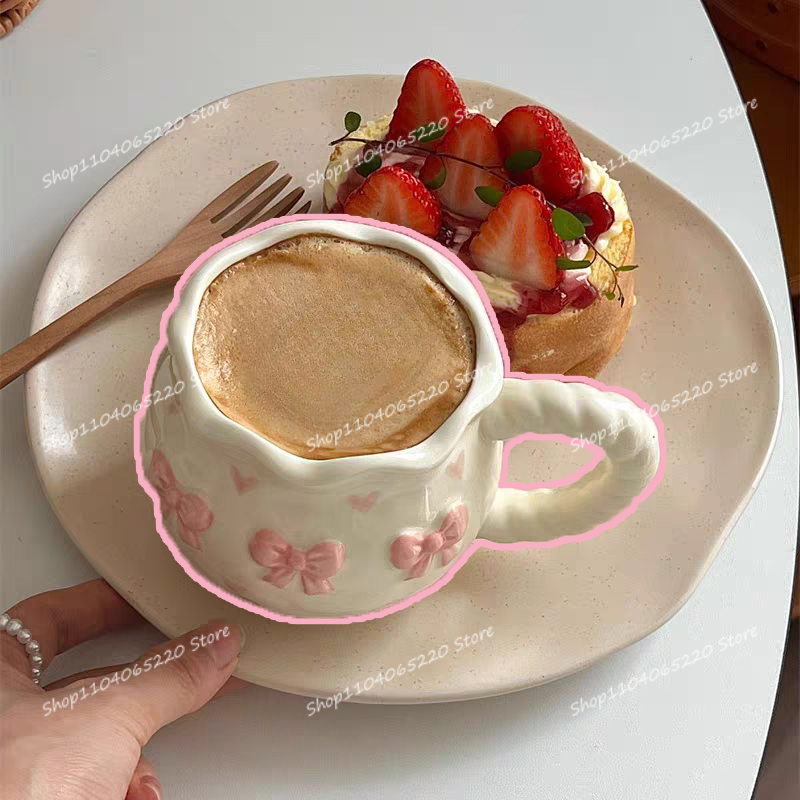 Taza de estilo coreano con laz - Coffee Tea Festival reseña y precio