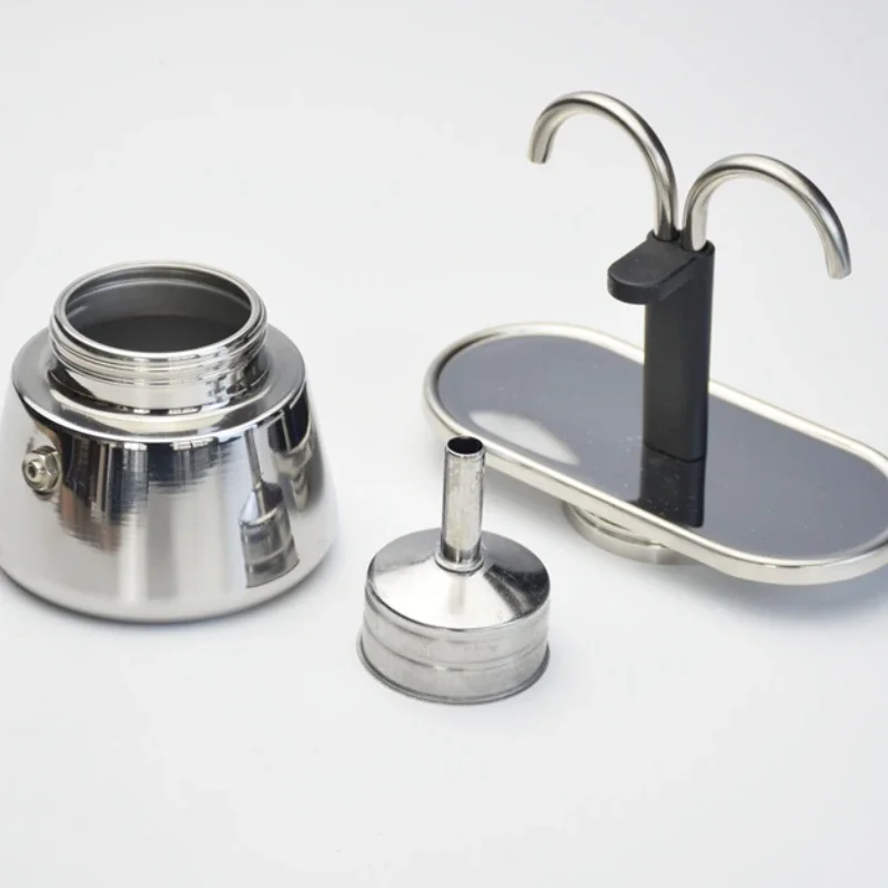 Mini olla Moka de 200ML, doble - Coffee Tea Making Machine reseña y precio