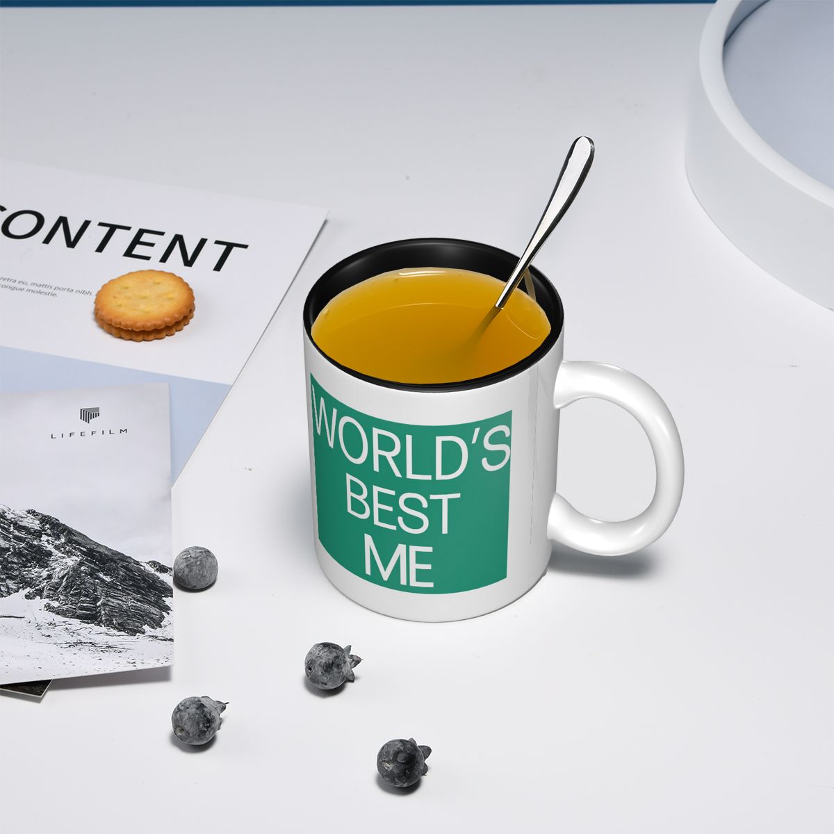 Taza 'World's Best Me', Divert - Coffee Tea You And Me reseña y precio