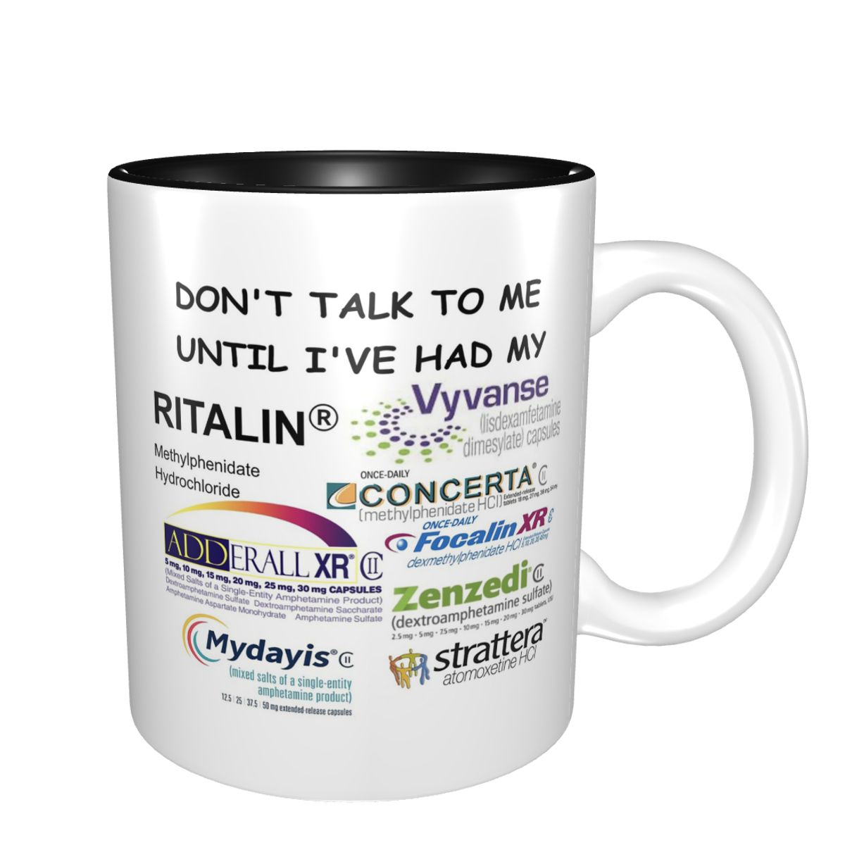 Taza de cerámica divertida con - Coffee Tea You And Me reseña y precio