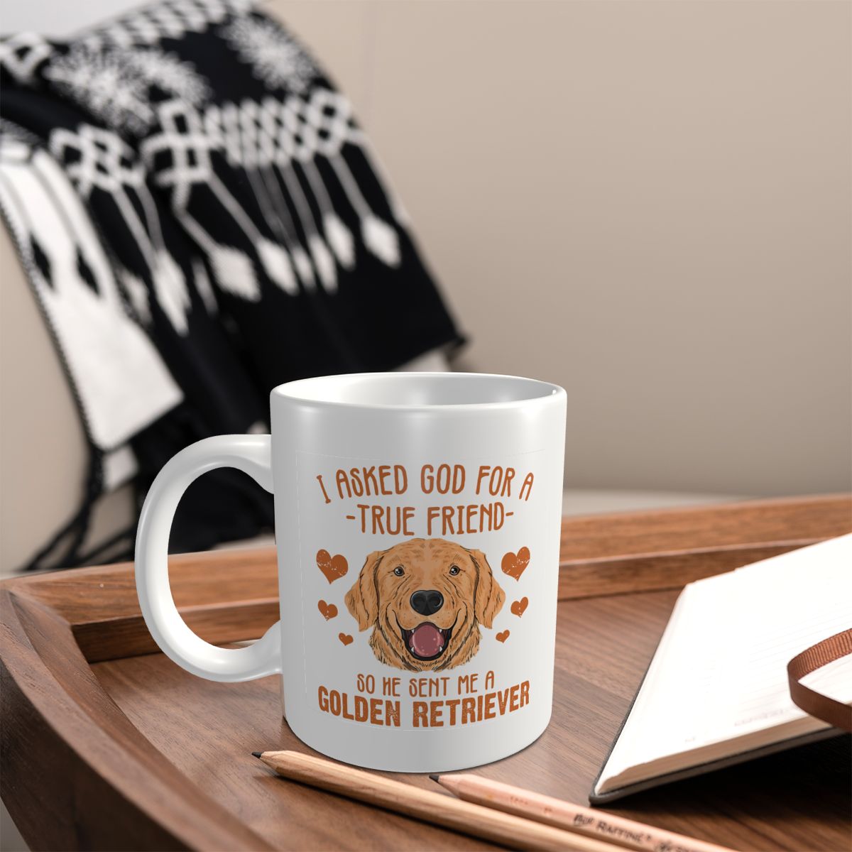 Mark Cup Mug Golden Retriever  - Coffee Tea You And Me reseña y precio