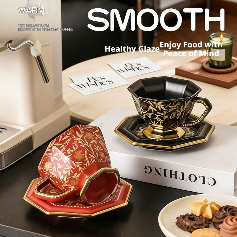 Juego de Taza y Platillo de Ca - Coffee Tea Festival reseña y precio