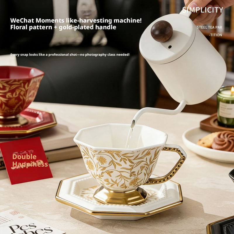 Juego de Taza y Platillo de Ca - Coffee Tea Festival reseña y precio