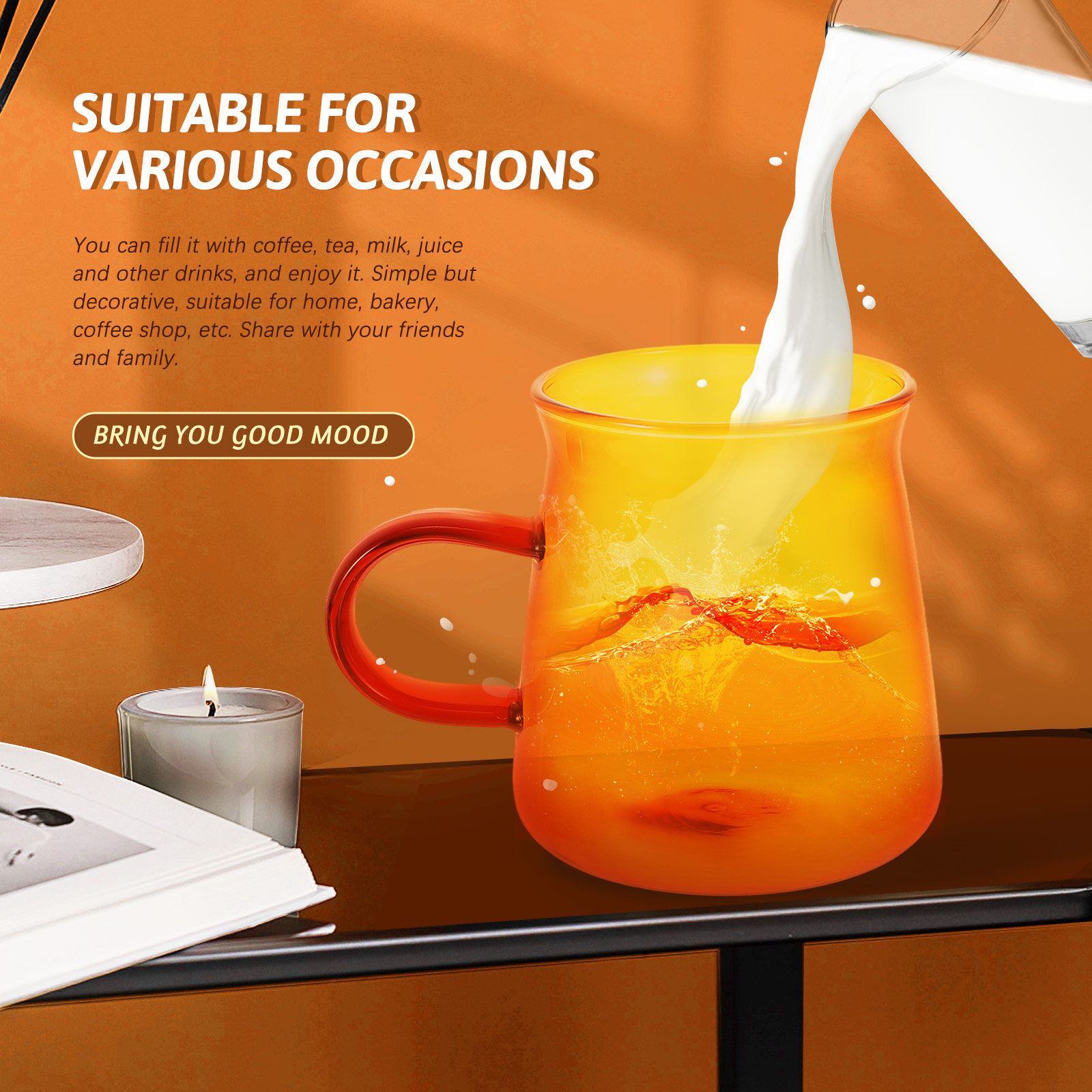 Juego de Tazas y Platillos de  - Coffee Tea Drink reseña y precio