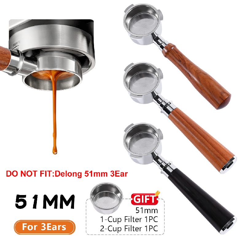 Portafiltro sin fondo para caf - Coffee Tea Making Machine reseña y precio