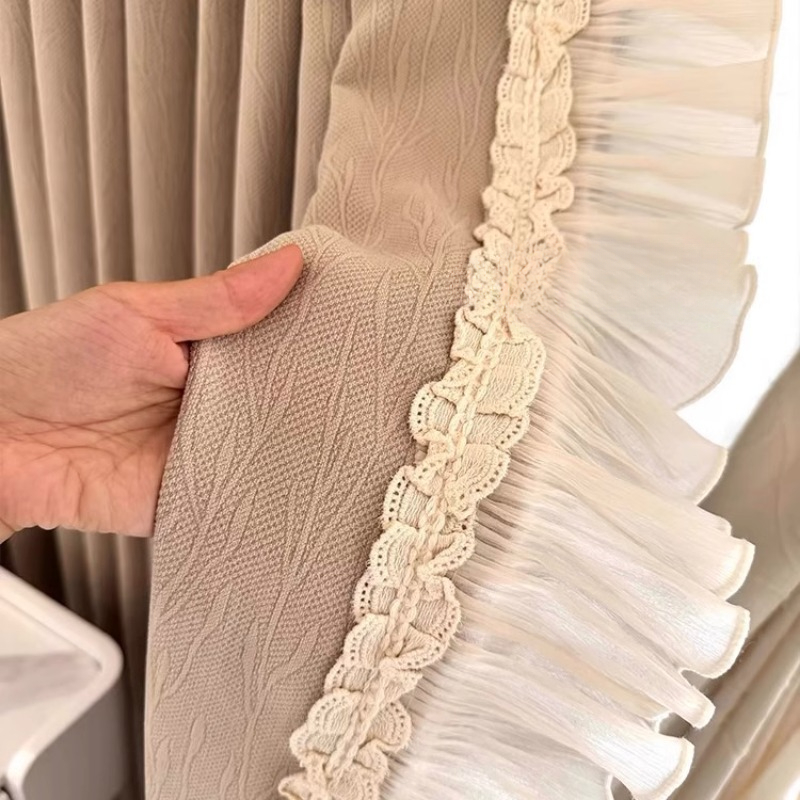 Cortinas de encaje de lujo per - Coffee Tea Knits reseña y precio