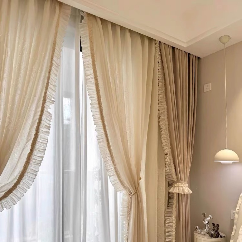Cortinas de encaje de lujo per - Coffee Tea Knits reseña y precio