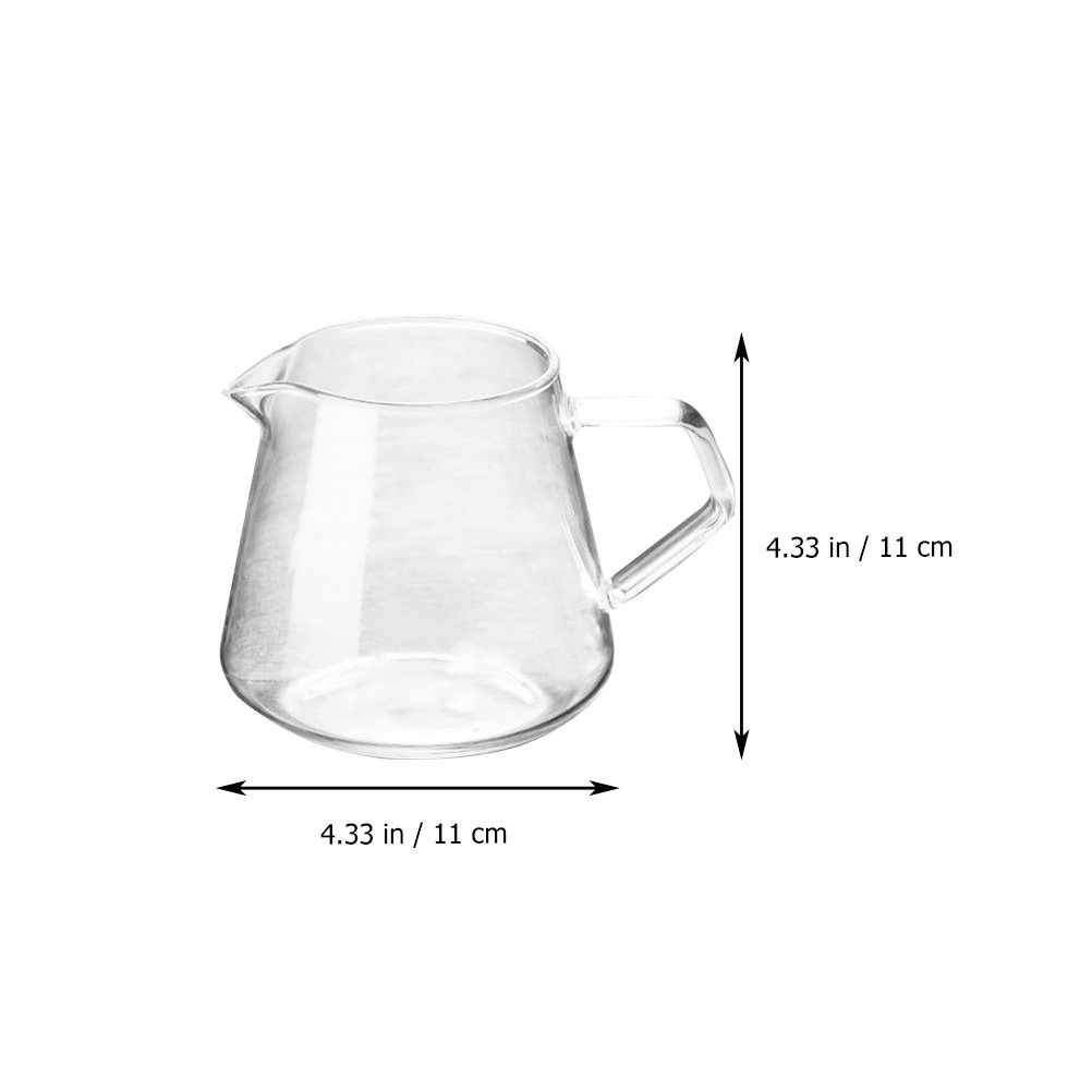 Jarra de Vidrio de Alta Clarid - Coffee Tea Drink reseña y precio