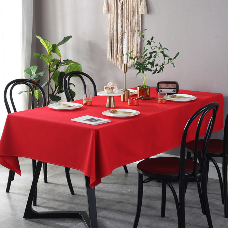 Mantel Rojo Grande para Mesa d - Coffee Tea Festival reseña y precio
