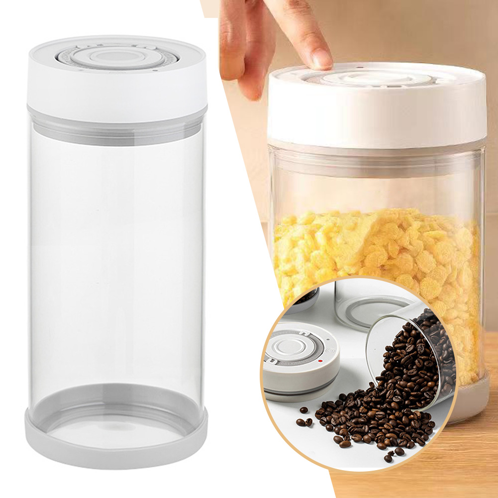 Tarro de vidrio a prueba de hu - Coffee Tea And Bean reseña y precio
