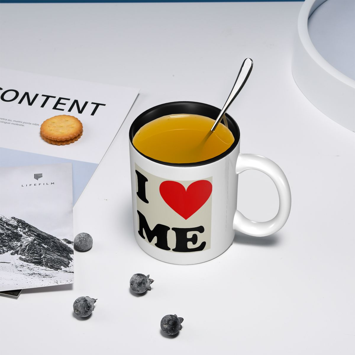 Taza de Cerámica Divertida con - Coffee Tea You And Me reseña y precio