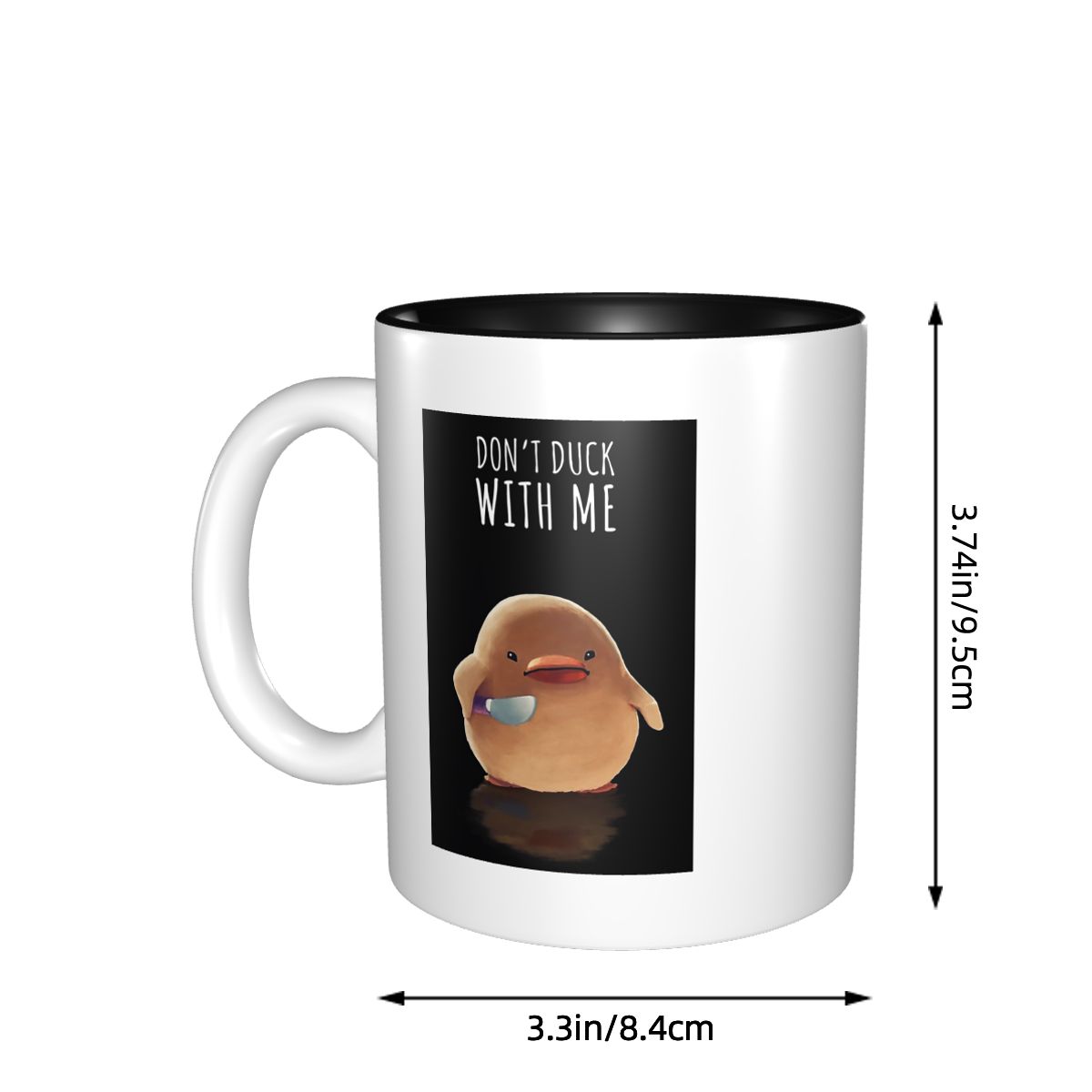 Don't Duck With Me - Taza Meme - Coffee Tea You And Me reseña y precio