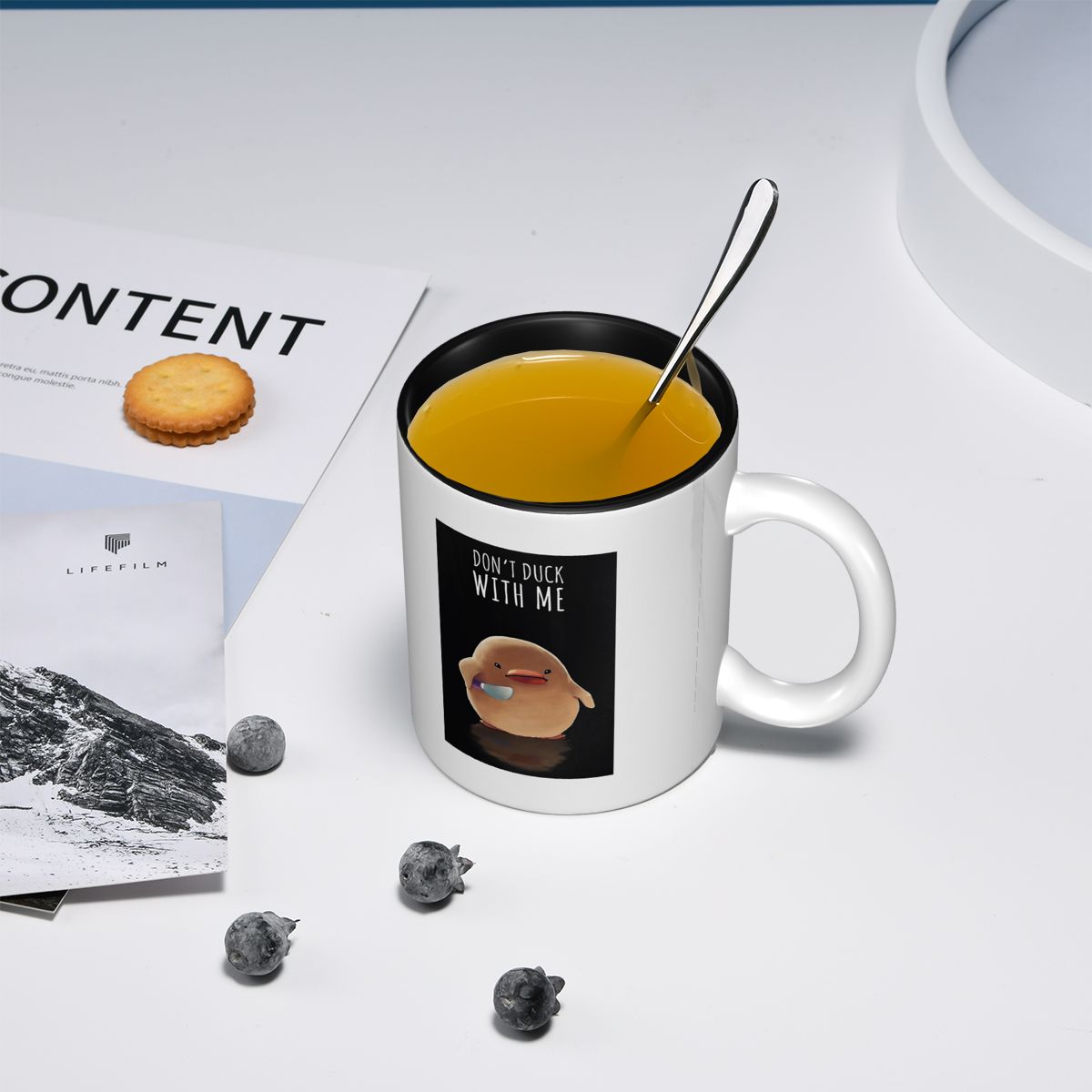 Don't Duck With Me - Taza Meme - Coffee Tea You And Me reseña y precio