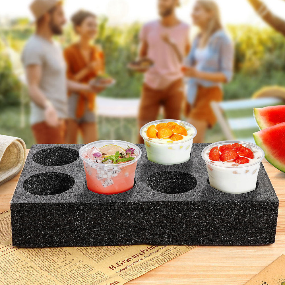 4 piezas de bandeja para bebid - Coffee Tea Drink reseña y precio