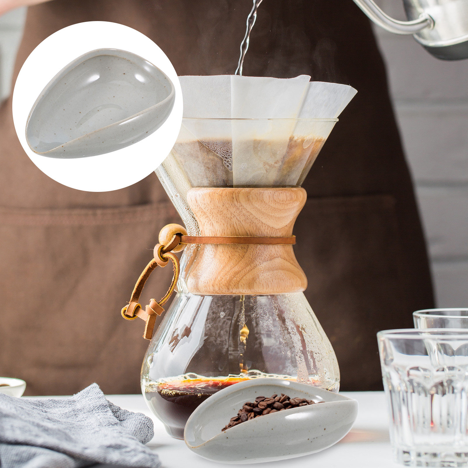 Bandeja de Cerámica para Grano - Coffee Tea And Bean reseña y precio