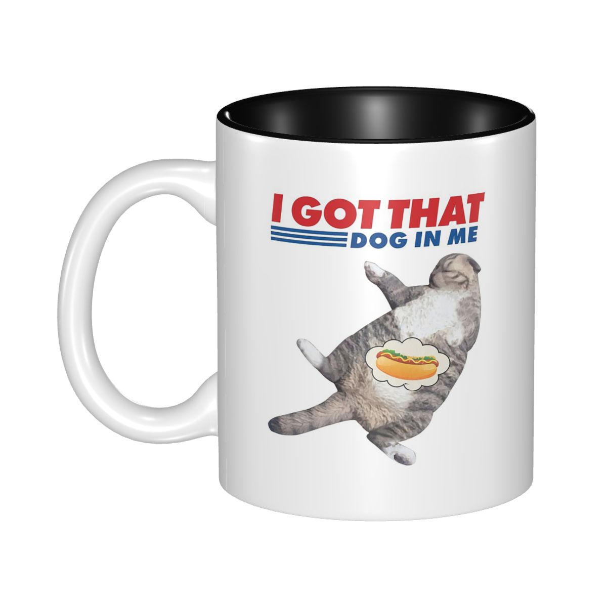 Taza con la frase 'I Got That  - Coffee Tea You And Me reseña y precio