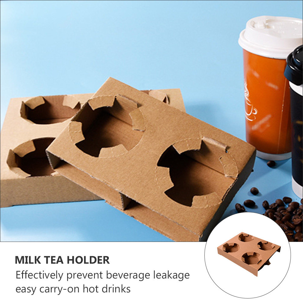 Paquete de 10 Portavasos de Pa - Coffee Tea Drink reseña y precio