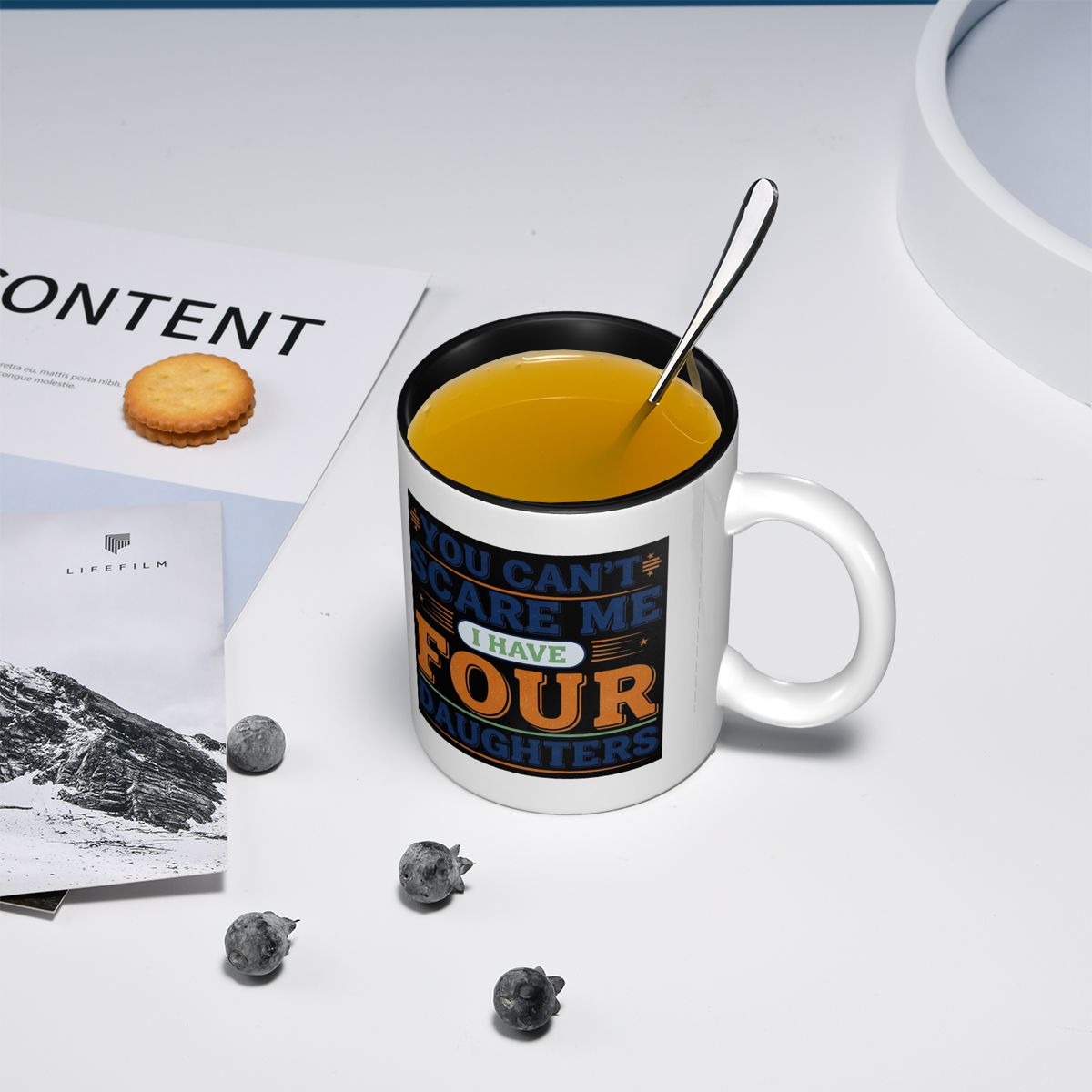 Taza de Cerámica Divertida con - Coffee Tea You And Me reseña y precio