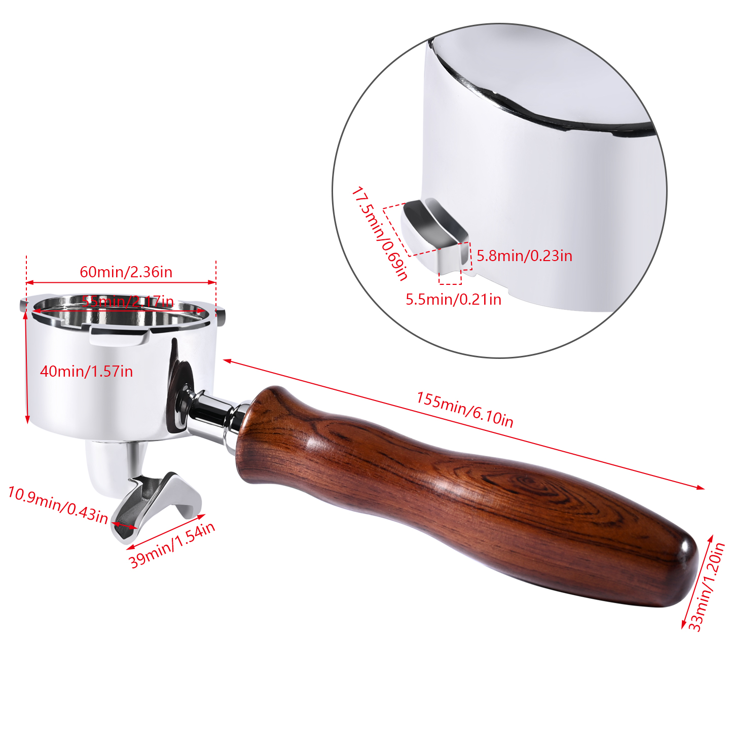 Portafiltro de café de doble b - Coffee Tea Making Machine reseña y precio