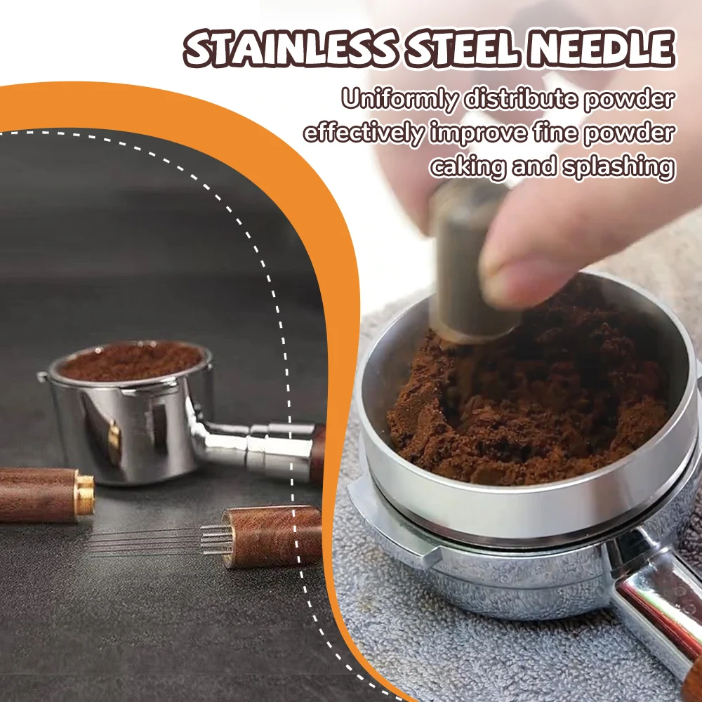 Prensa de café en polvo de ace - Coffee Tamper Leveler reseña y precio