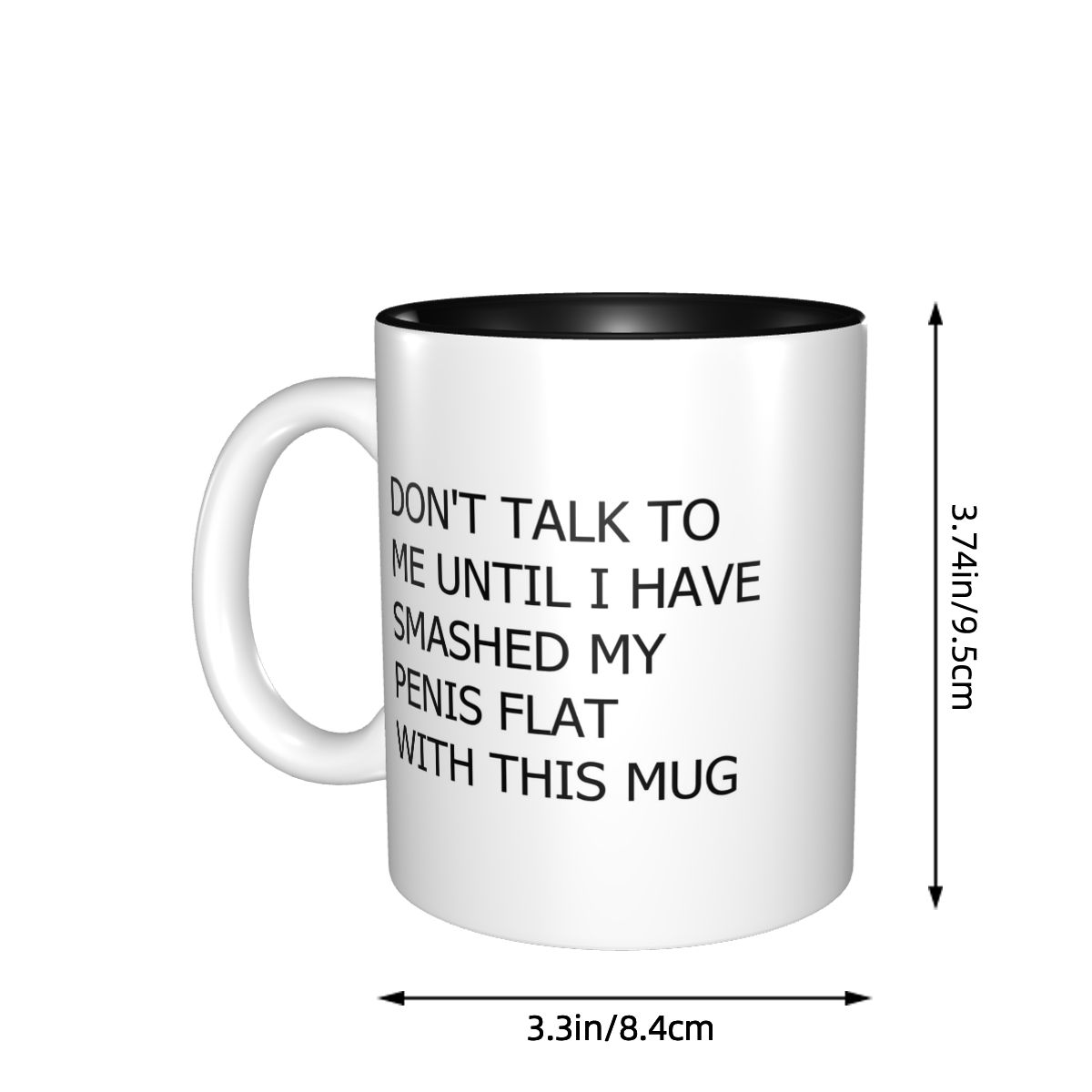 Taza de Cerámica Divertida con - Coffee Tea You And Me reseña y precio
