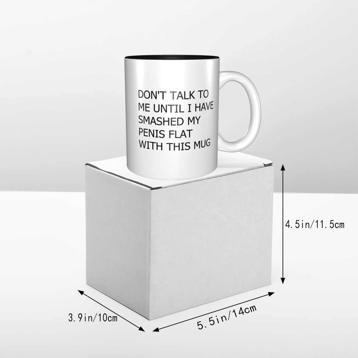Taza de Cerámica Divertida con - Coffee Tea You And Me reseña y precio